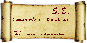Somogyvári Dorottya névjegykártya