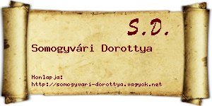Somogyvári Dorottya névjegykártya